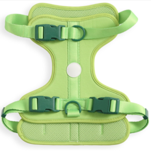Large Adjustable Soft Padded No Pull Pet Harness with 3 Buckles and 3 Leash Clips